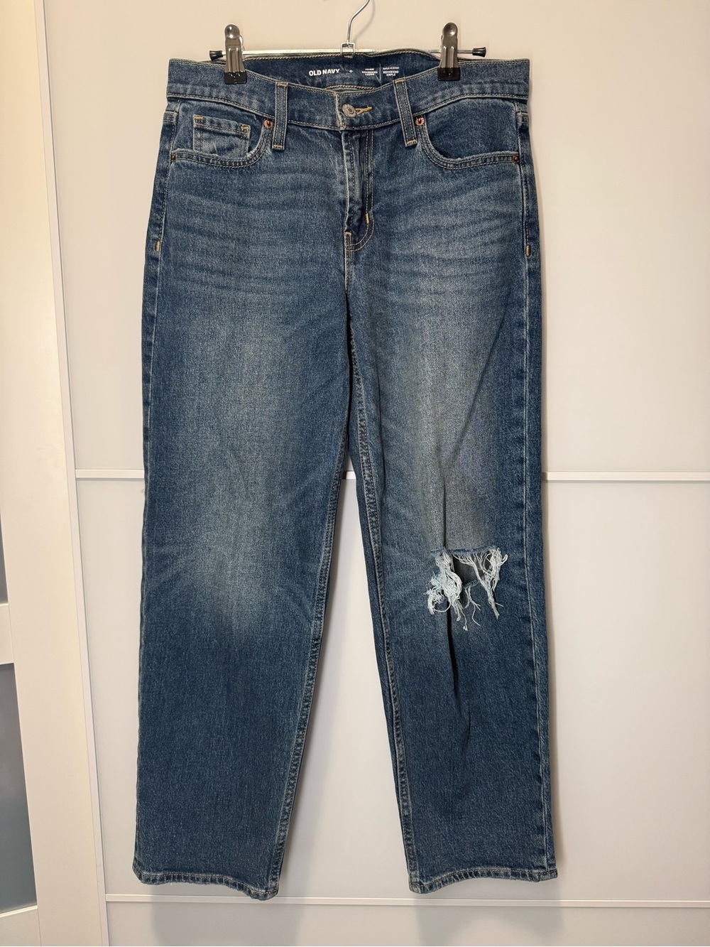 Old Navy Boyfriend Jeans - Blue Denim